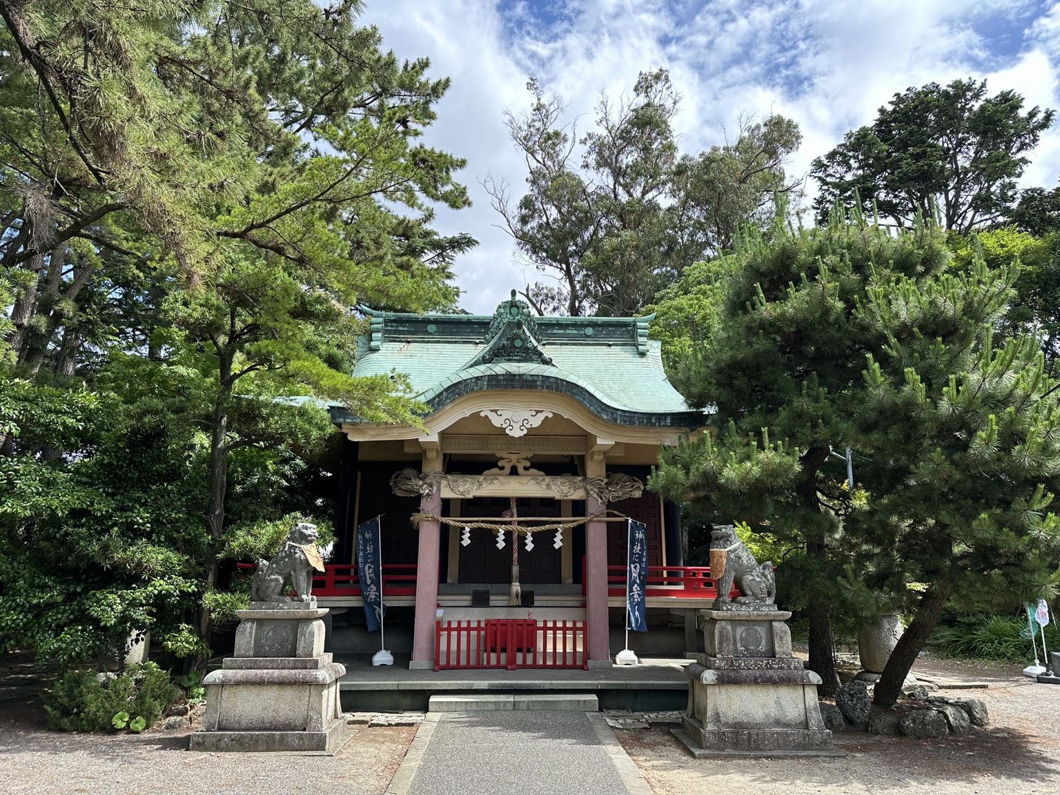 元城町東照宮の社殿